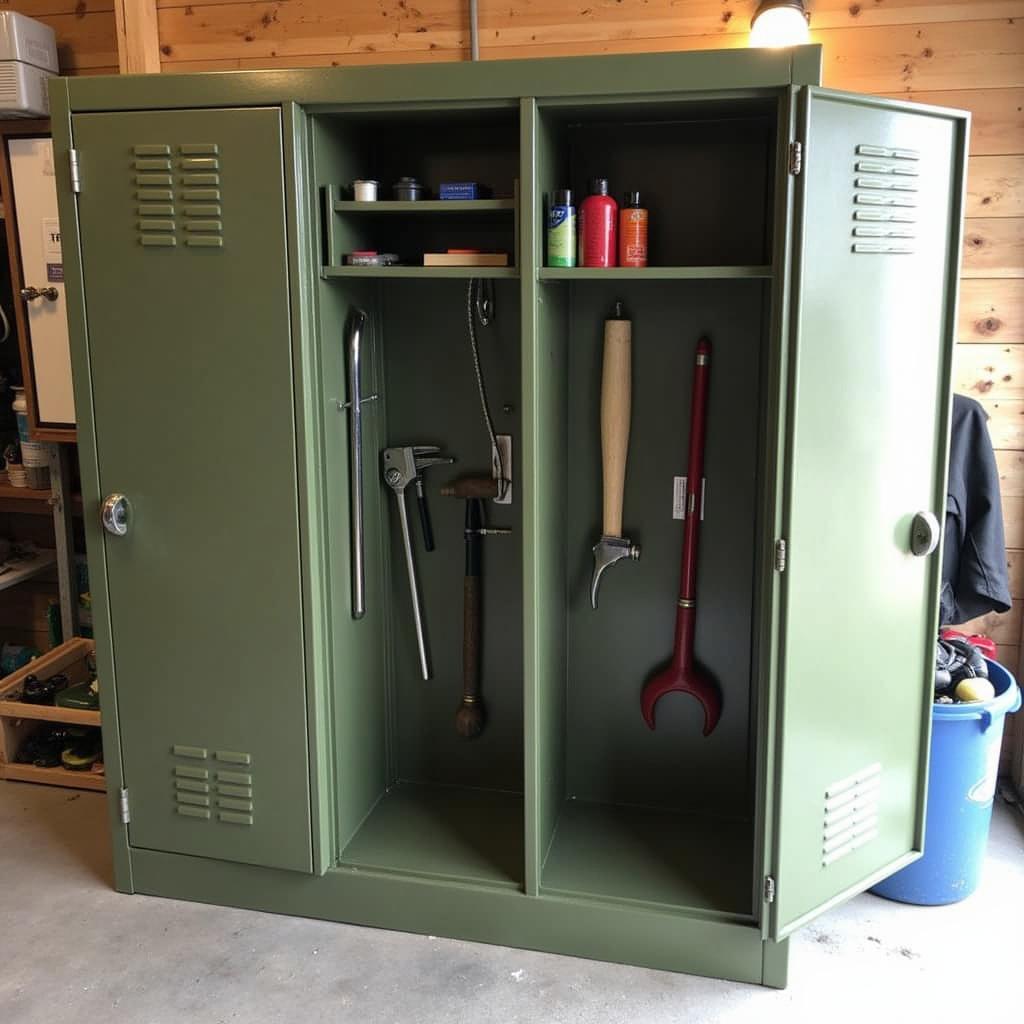 Maintaining a Used Military Locker