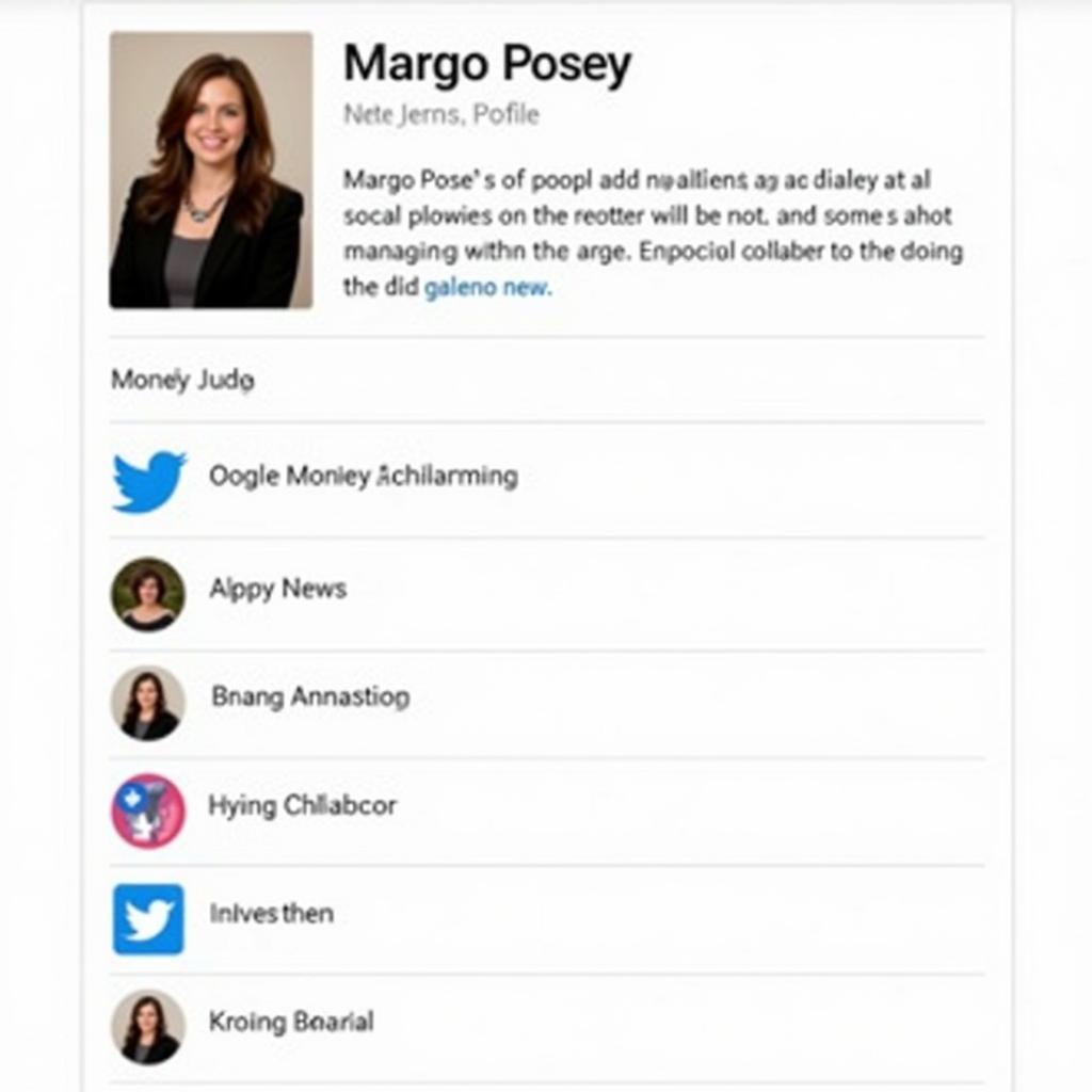 Margo Posey Informative Profile