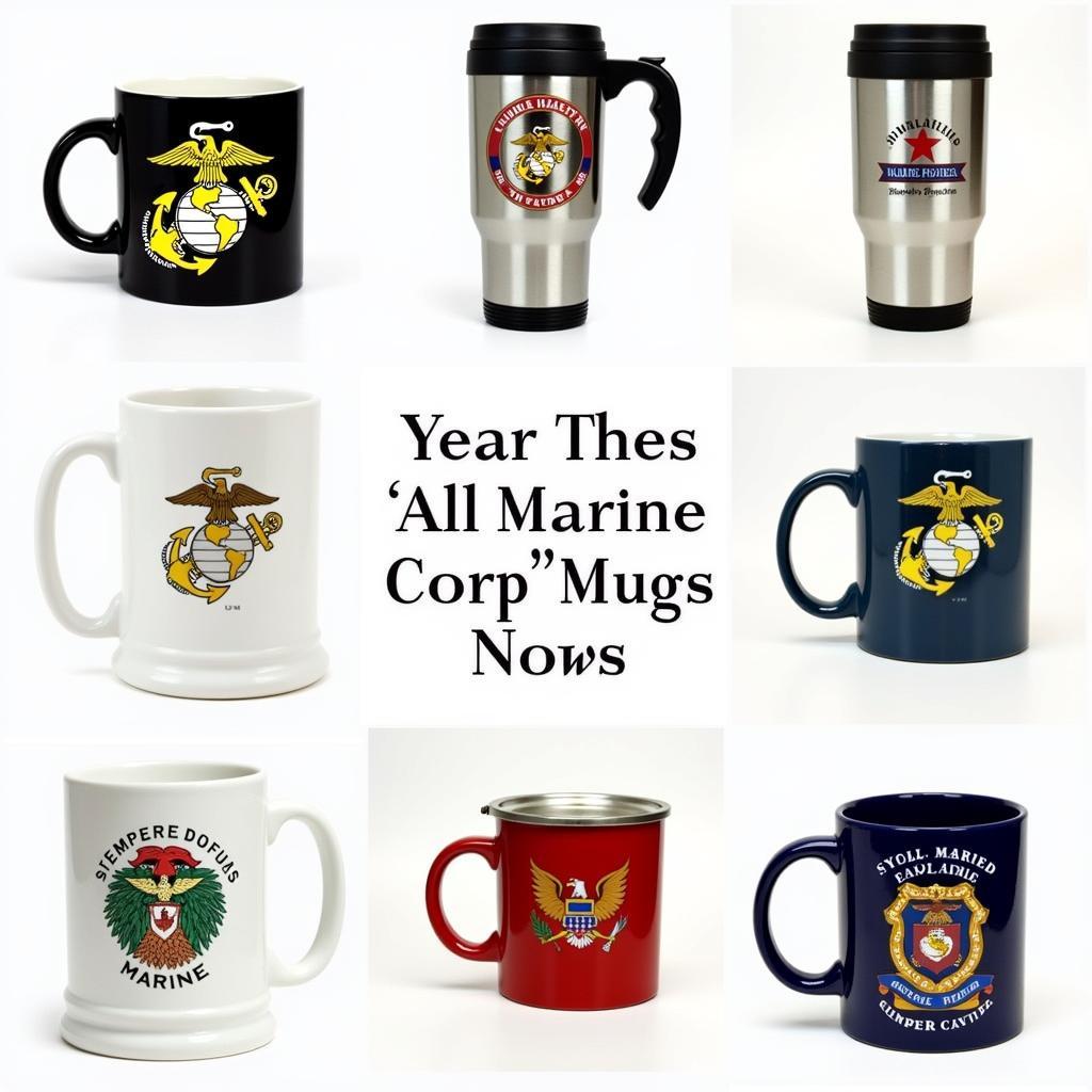 Different Types of Marine Corps Mugs