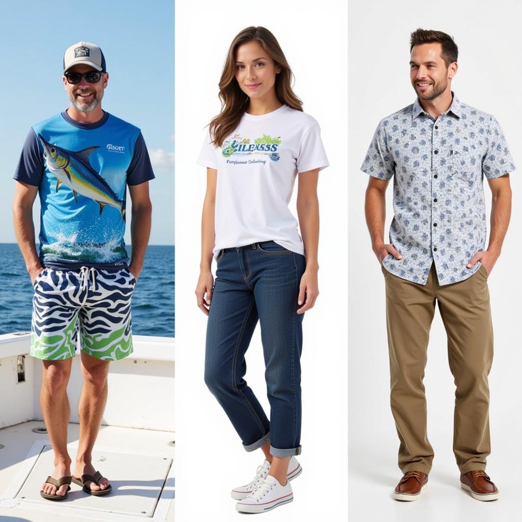 Marlin Shirt Styling Options