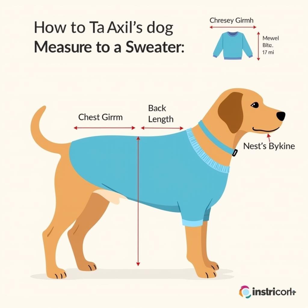 How to Measure Your Dog for a Sweater - Chest, Back, and Neck