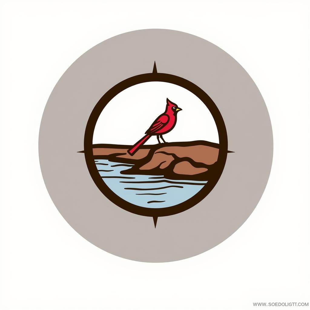 Melissa Cardinals Logo with Local Elements