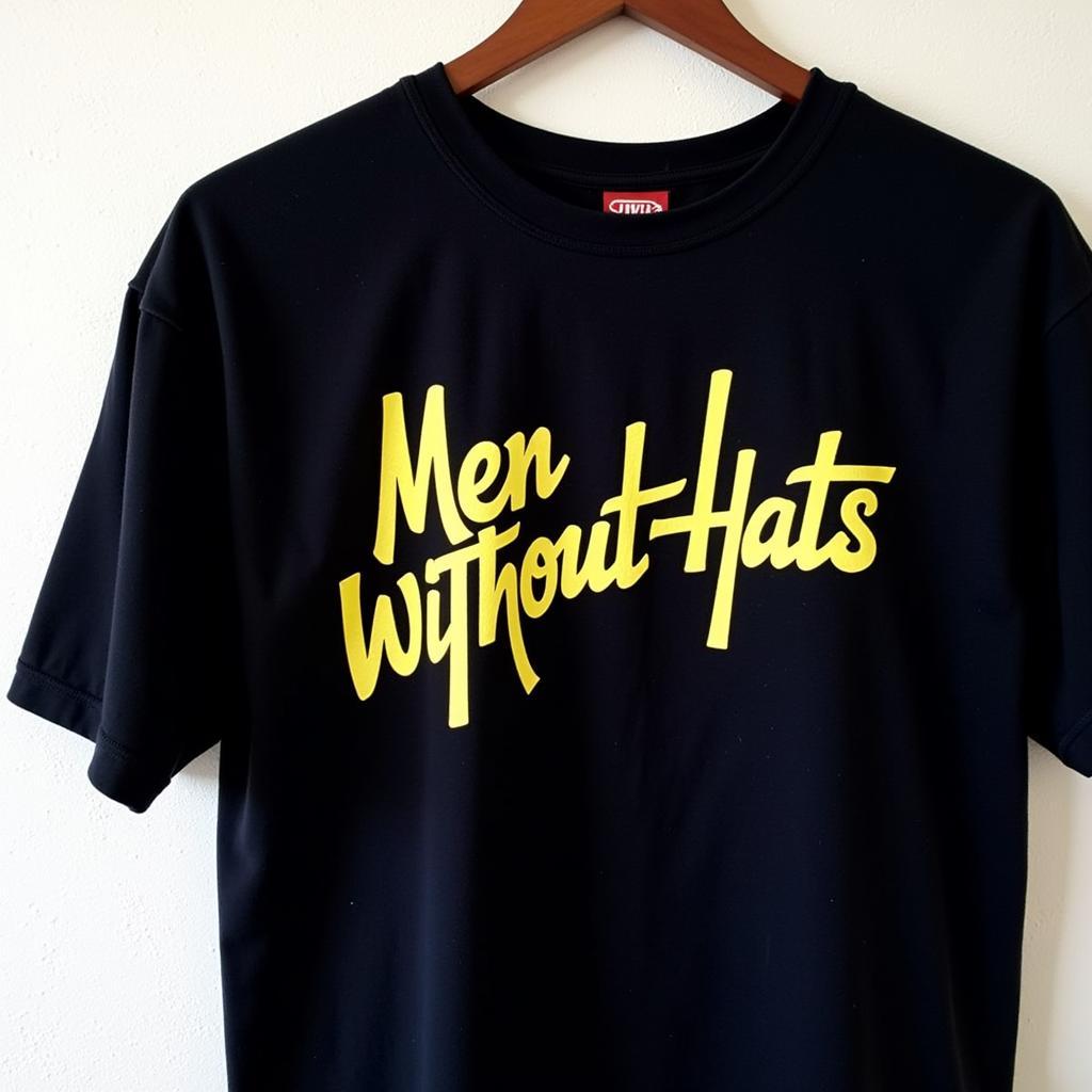 Vintage Men Without Hats Band Shirt