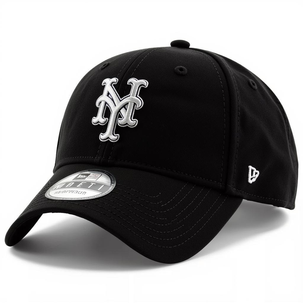 Alternate Black Mets Hat PNG