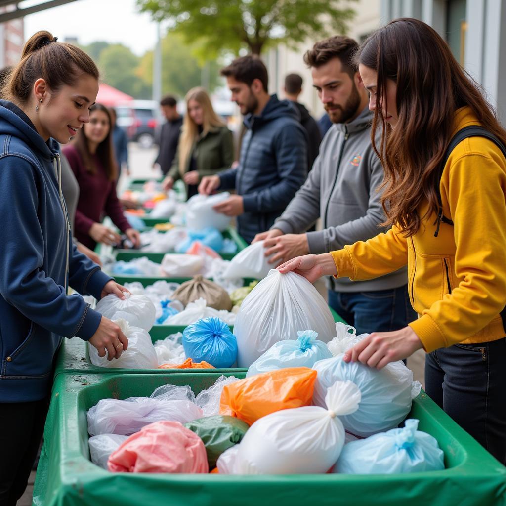 Community Recycling Efforts for Plastic Bags in Mexico