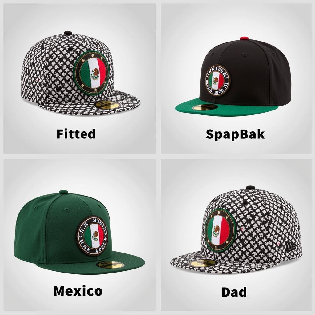 Mexico MLB Hat Styles: Fitted, Snapback, and Dad Hat