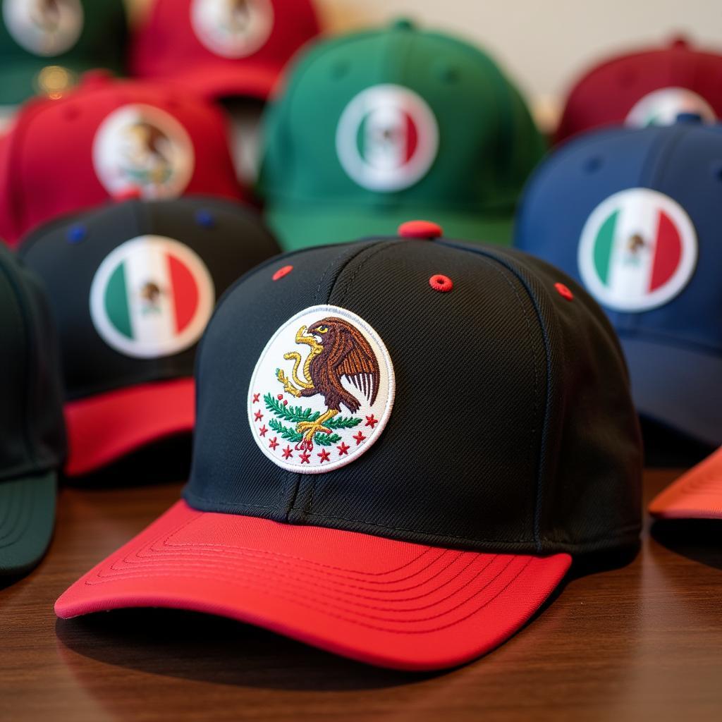 Mexico Team Baseball Caps