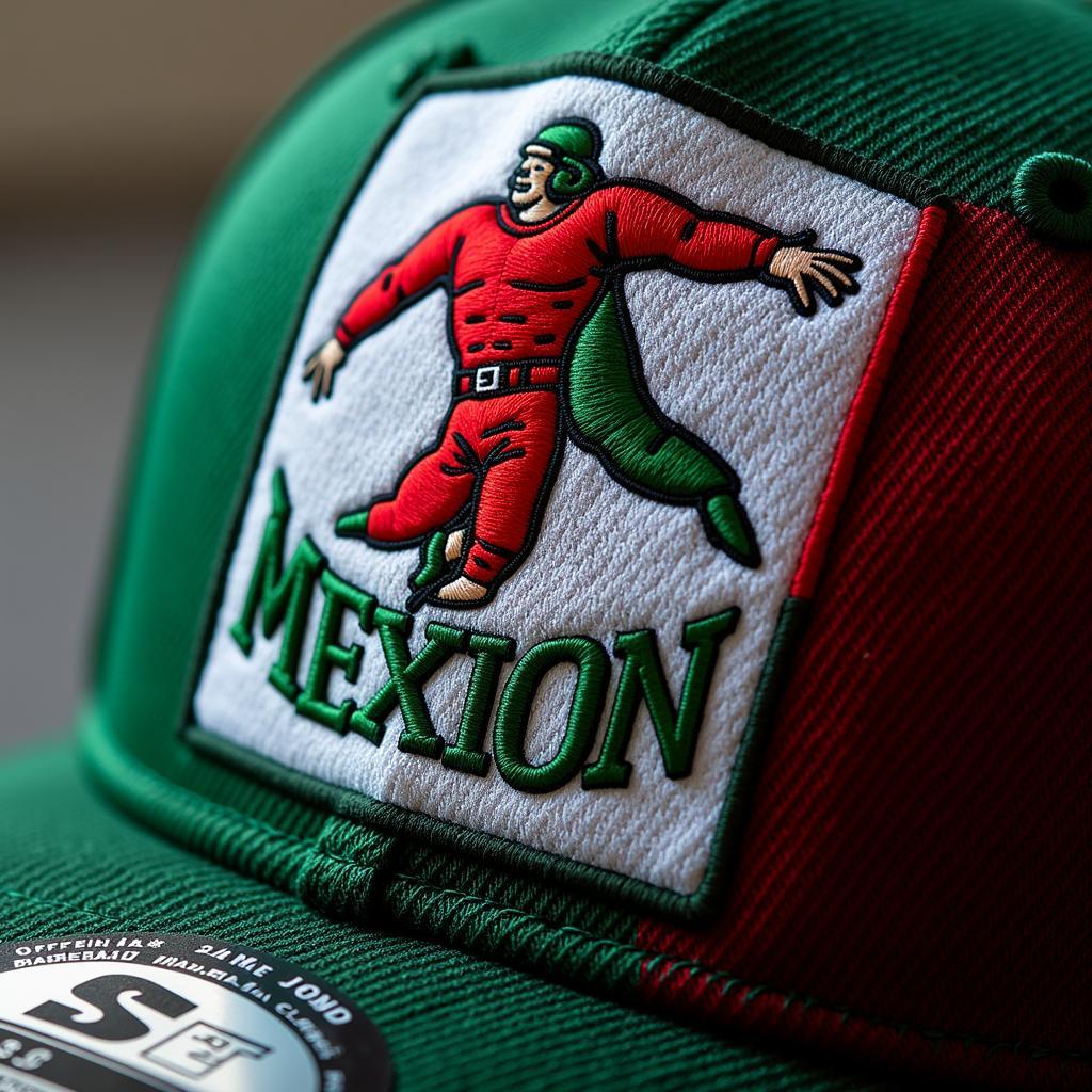 Close-up of a Mexico World Baseball Classic Hat