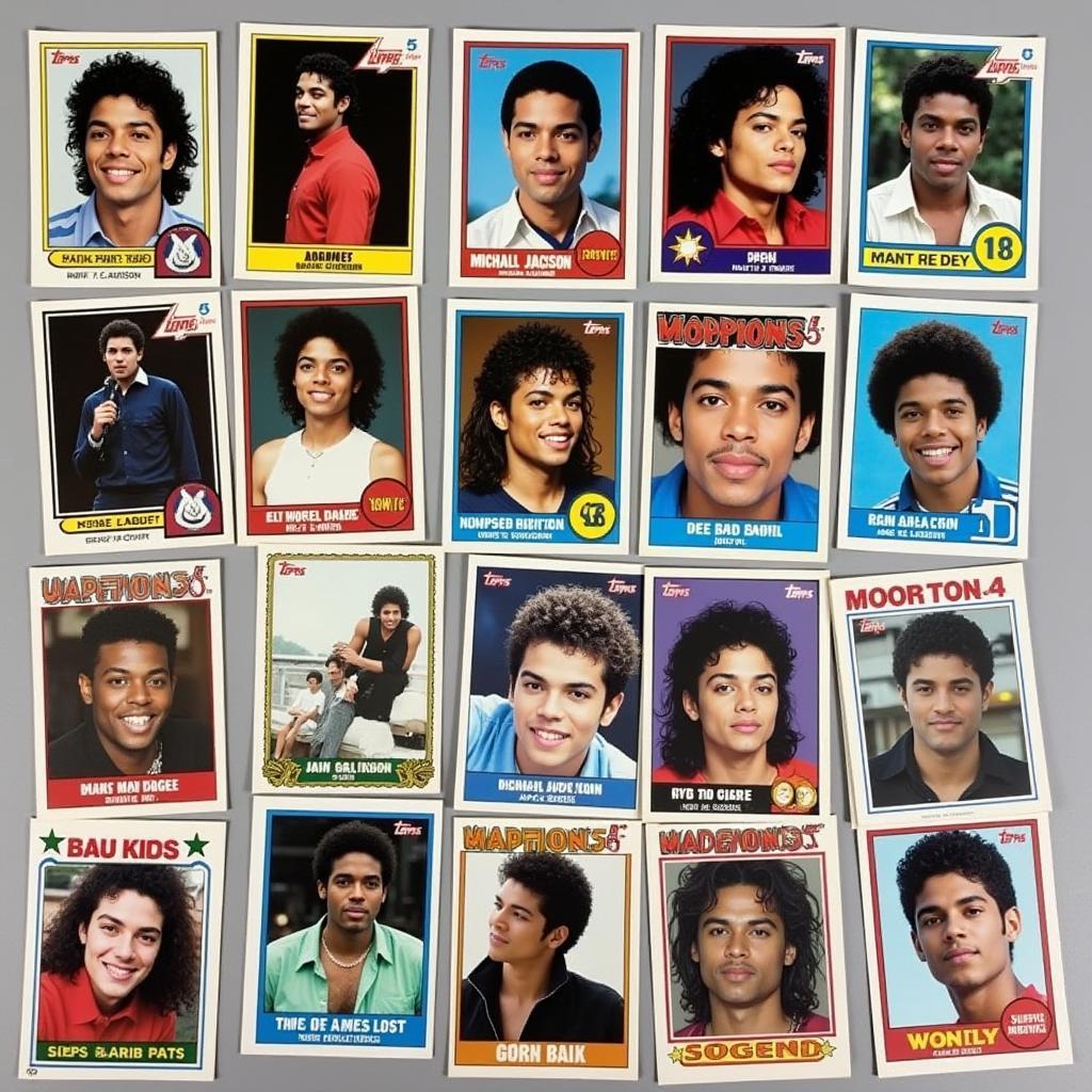 Michael Jackson Topps Card Collection