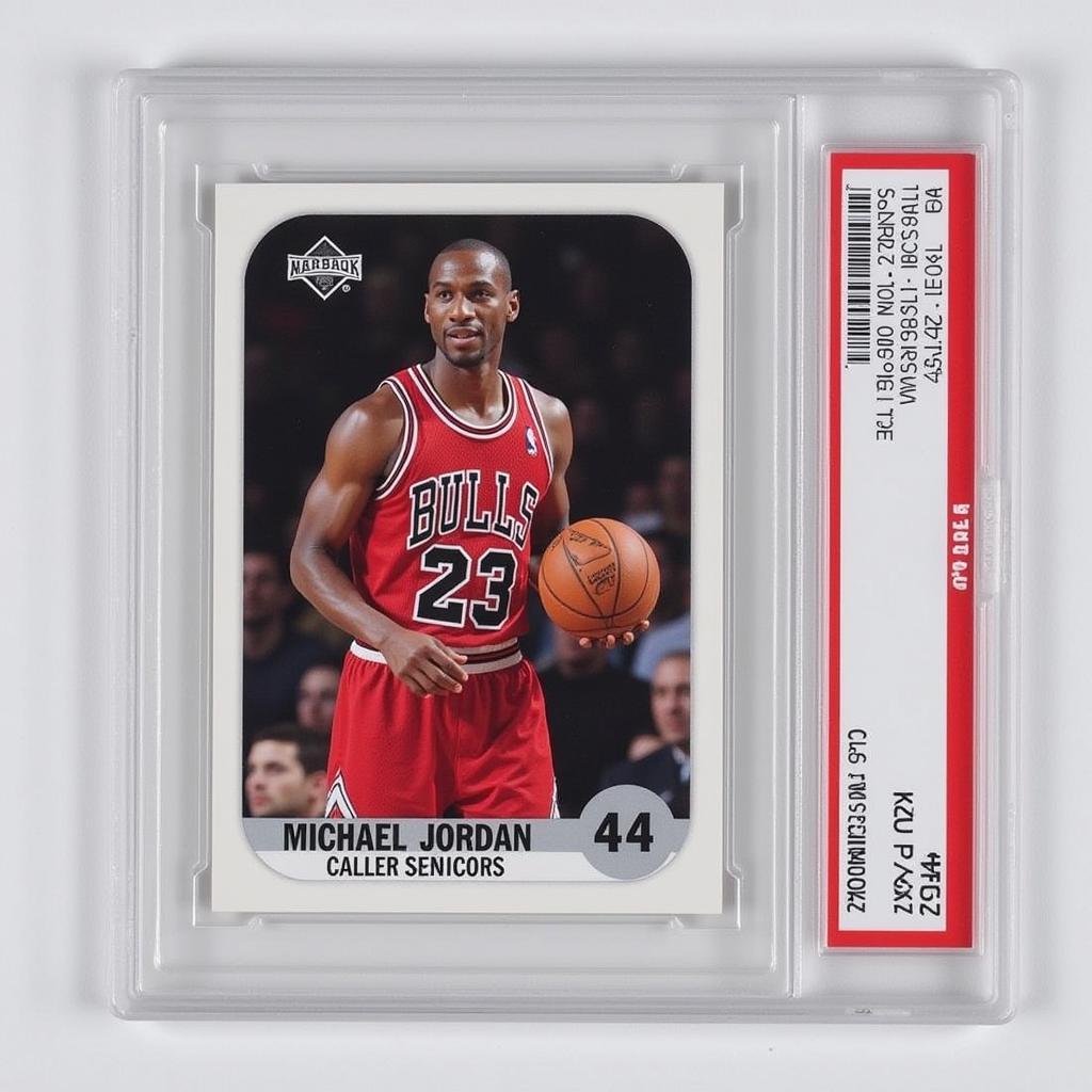 Michael Jordan Upper Deck 44 Graded Example