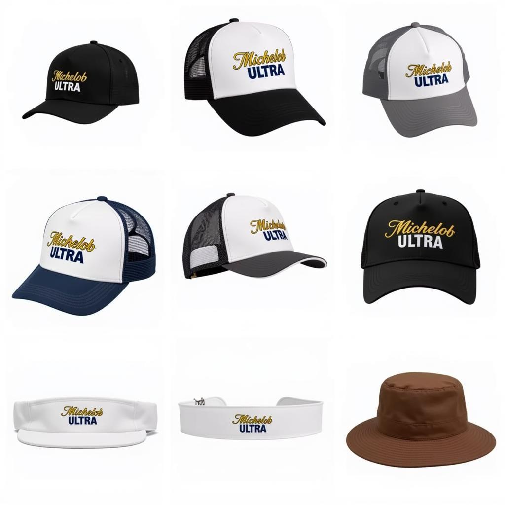 Different Michelob Ultra Hat Styles