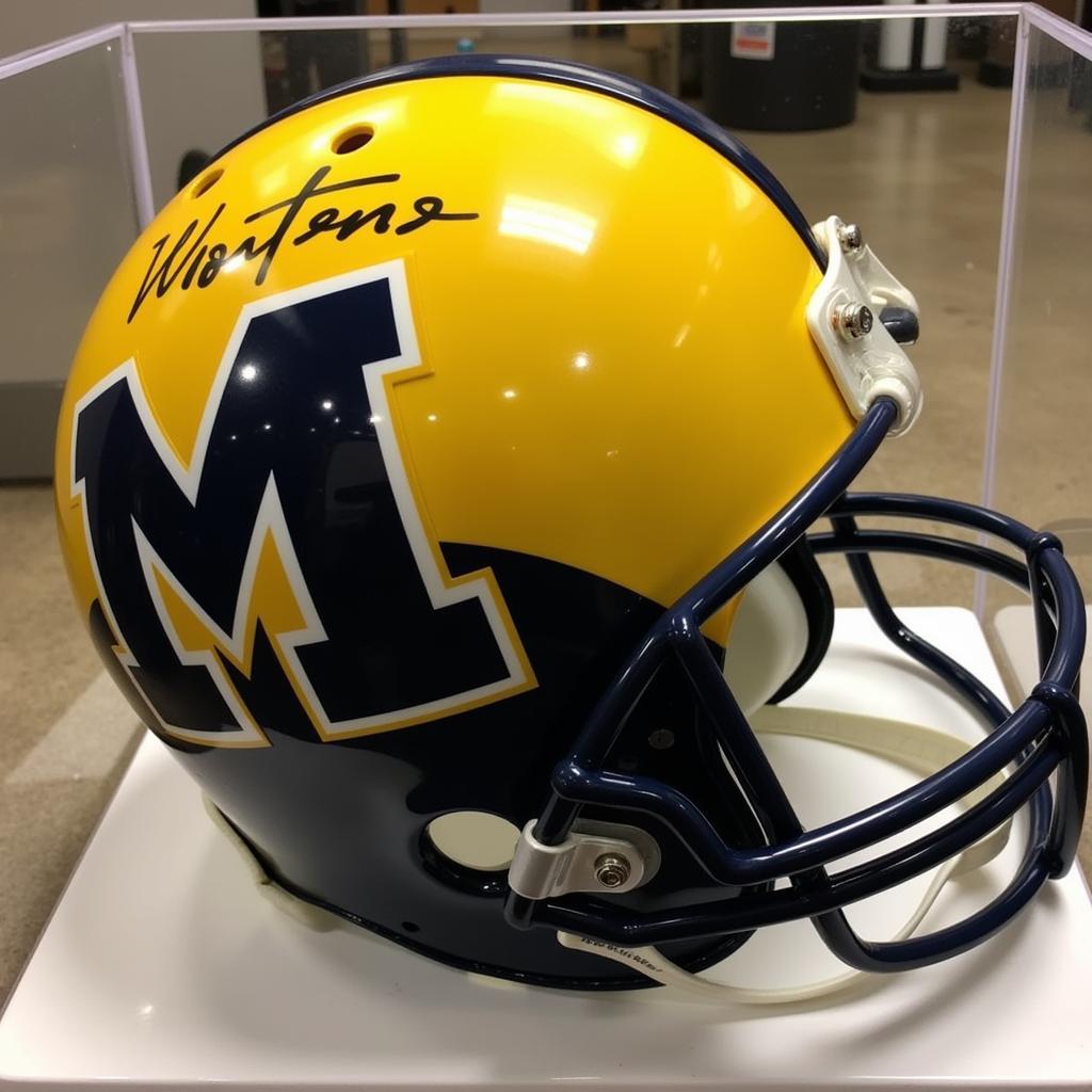 Charles Woodson signed Michigan Wolverines football helmet