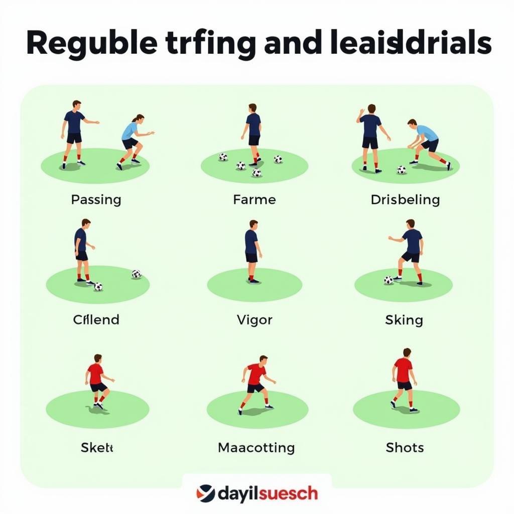 Midfielder Training Drills for Improved Performance