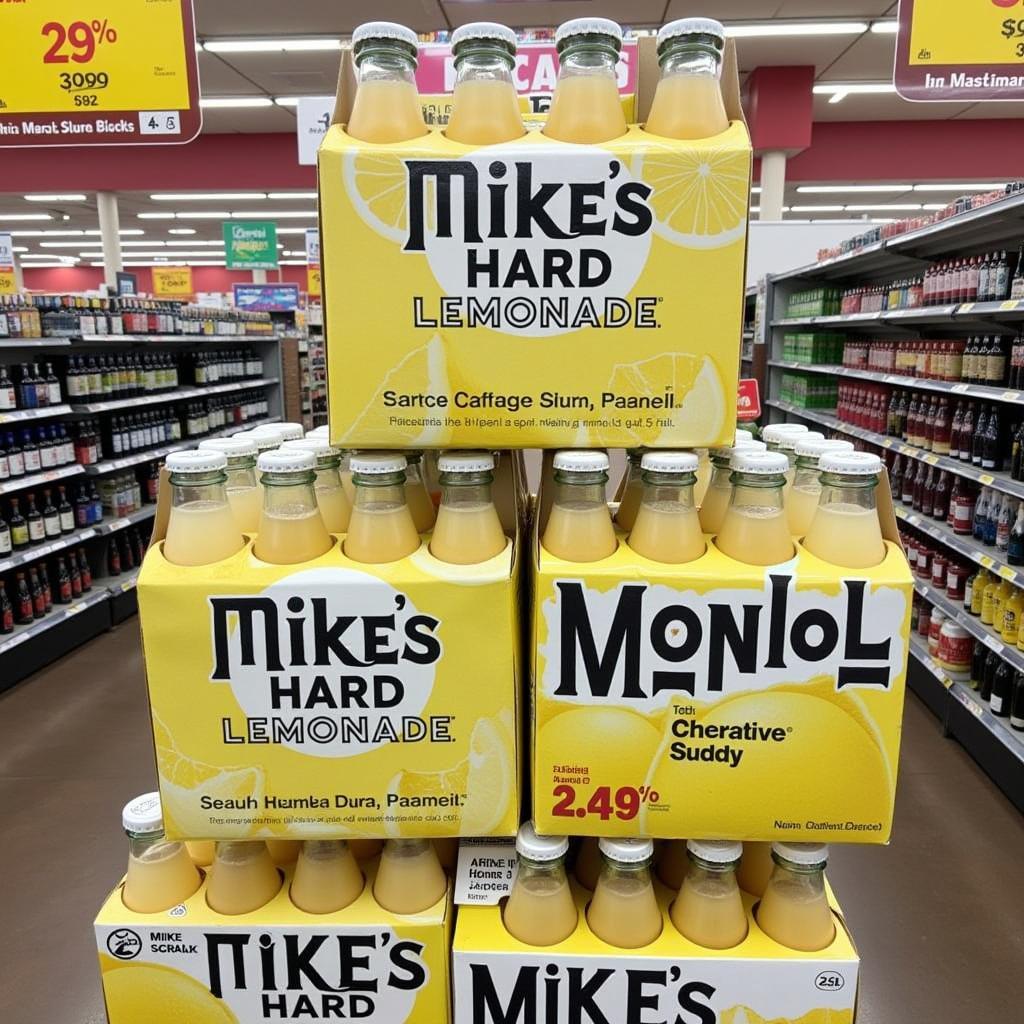 Mike's Hard Lemonade 24 Pack on Sale at a Local Supermarket