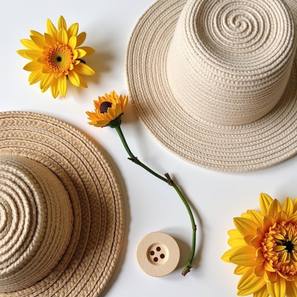 Natural Materials Used in Milk and Honey Hats