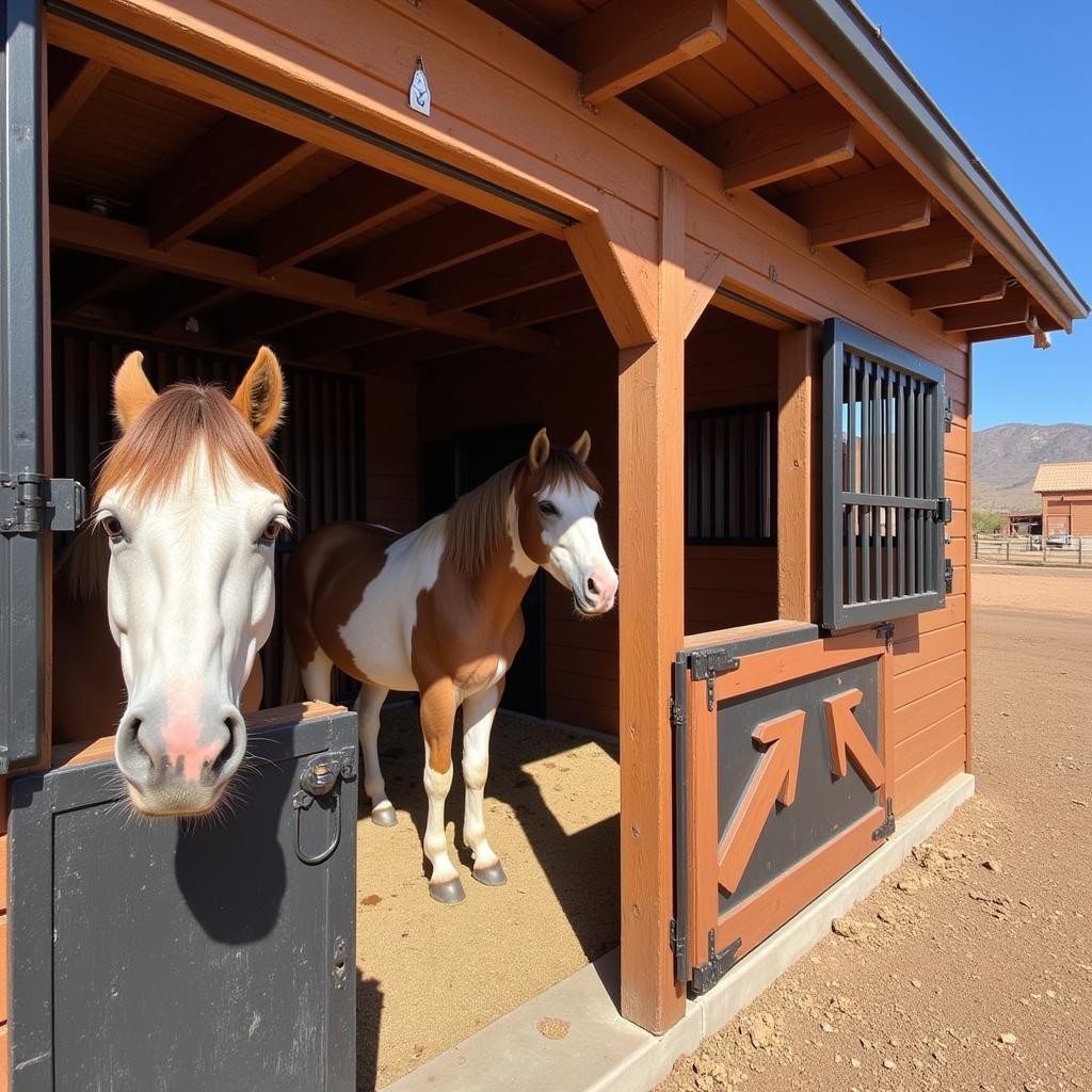 Miniature Horse Housing in Arizona