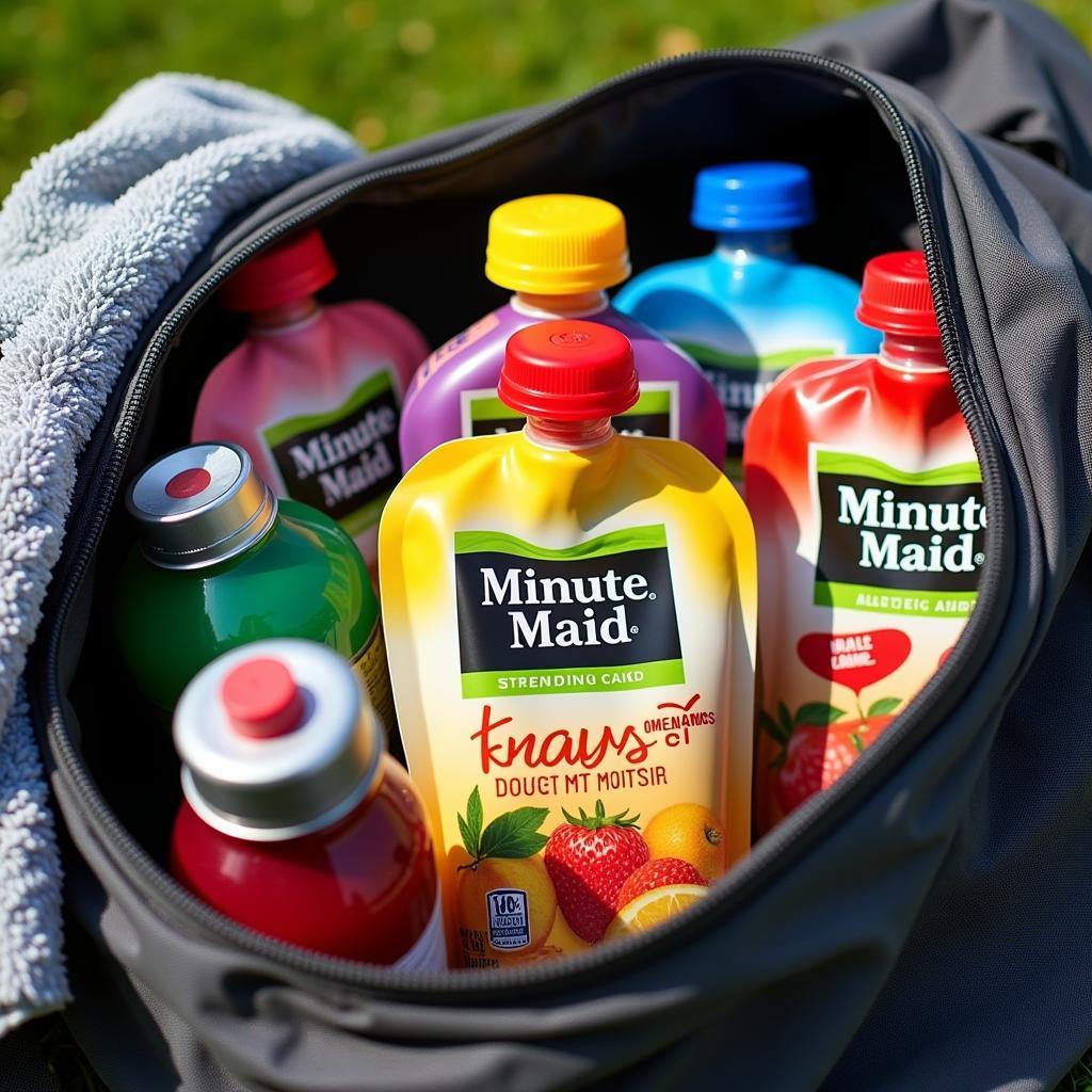 Minute Maid Pouches for Hydration on the Go