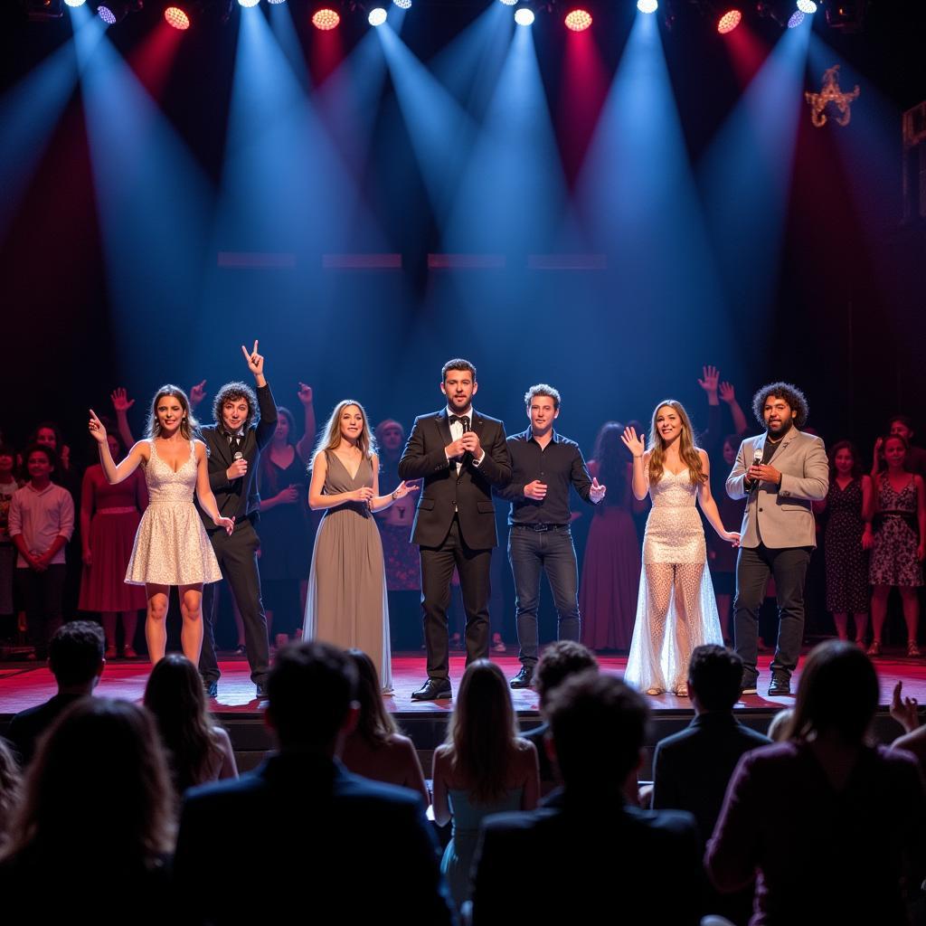 Miss Gay Texas America Talent Competition showcasing diverse skills like singing, dancing, and spoken word.