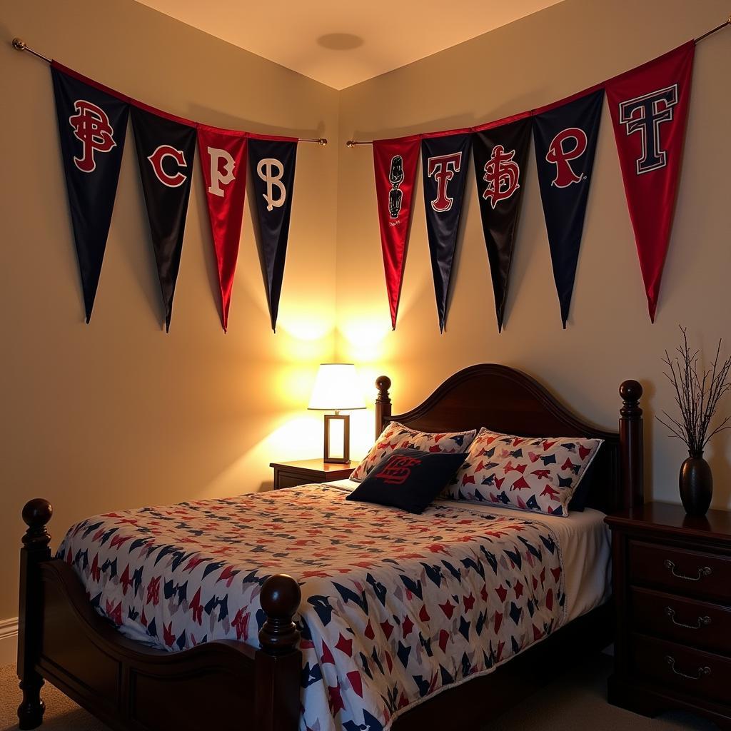 MLB Flags for Bedroom Decor