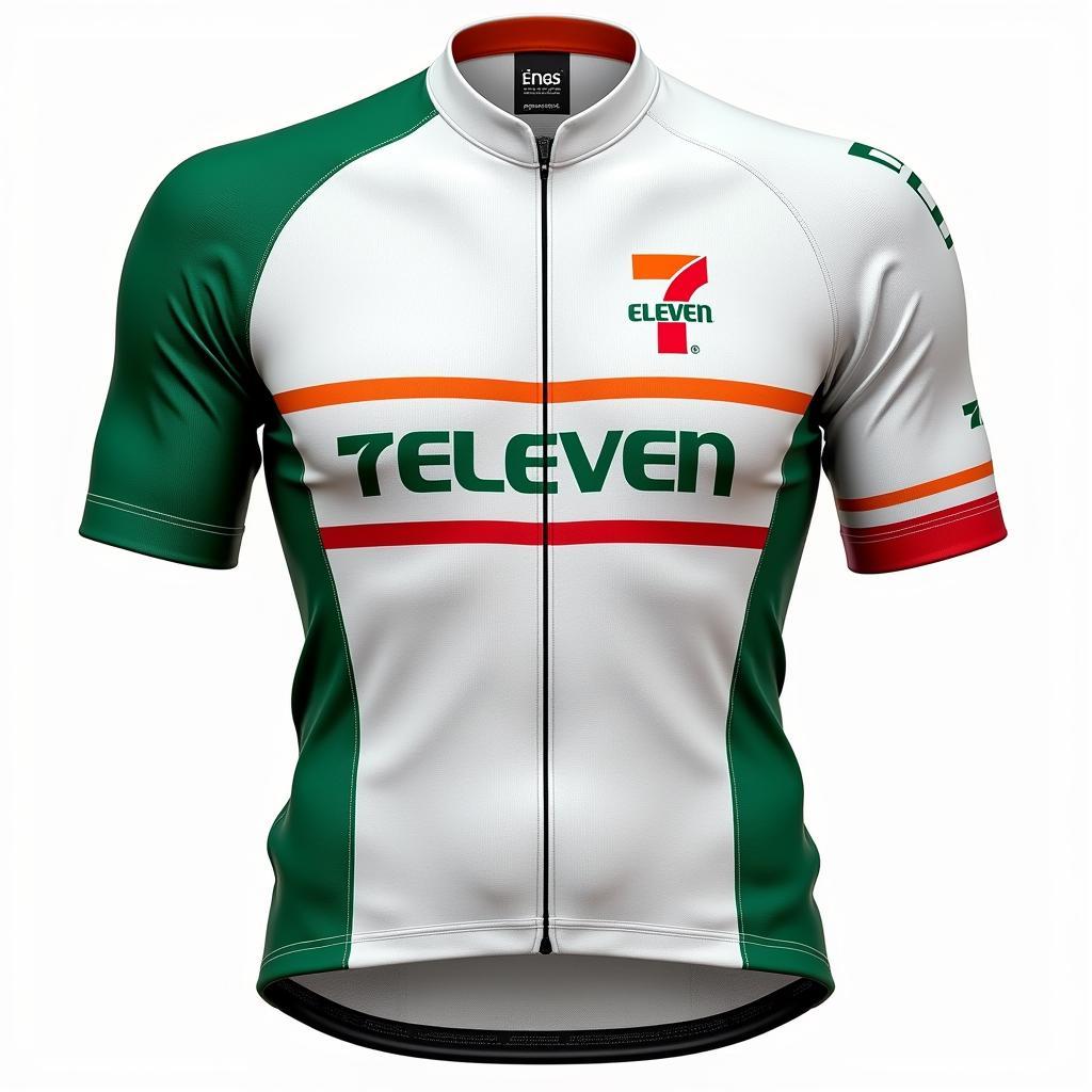 Modern 7 Eleven Inspired Cycling Jersey