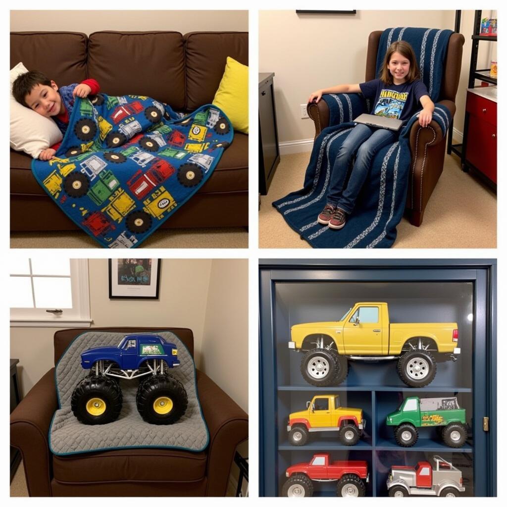 Different Uses of Monster Truck Blankets