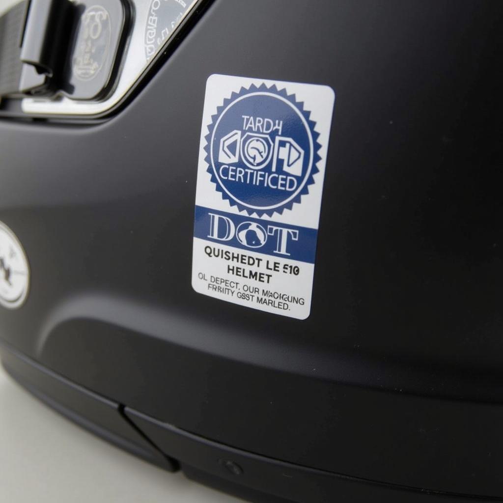 DOT Certification for Motorcycle Helmets