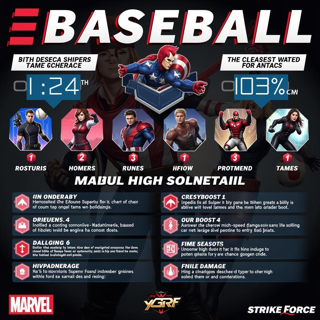 Key Characters for MSF Baseball Strategy