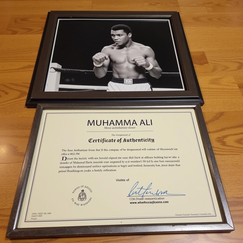 Owning a Piece of History: Muhammad Ali Autographed Memorabilia