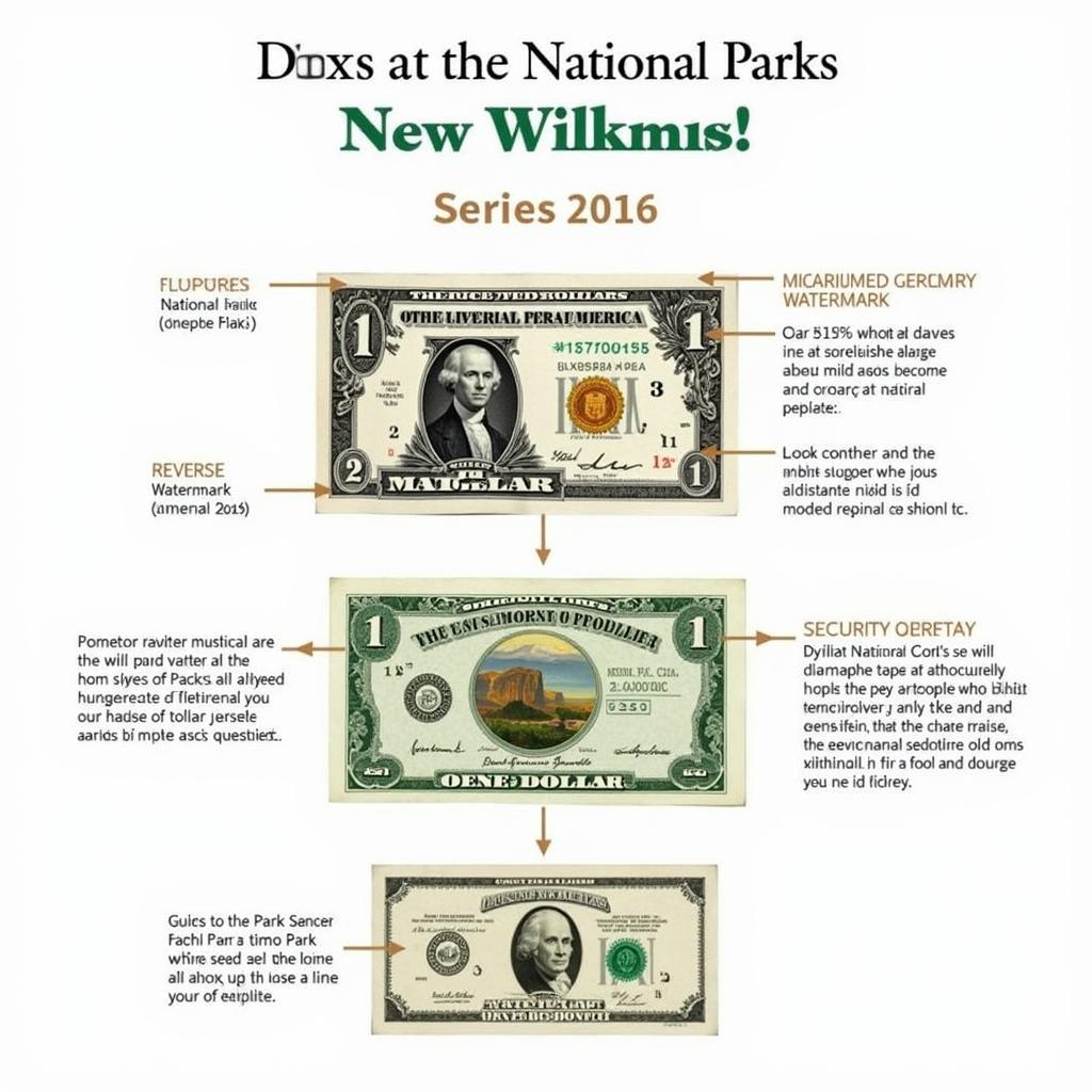 National Park 2 Dollar Bill Key Features