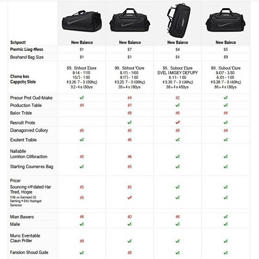 Comparing Different New Balance Baseball Bags