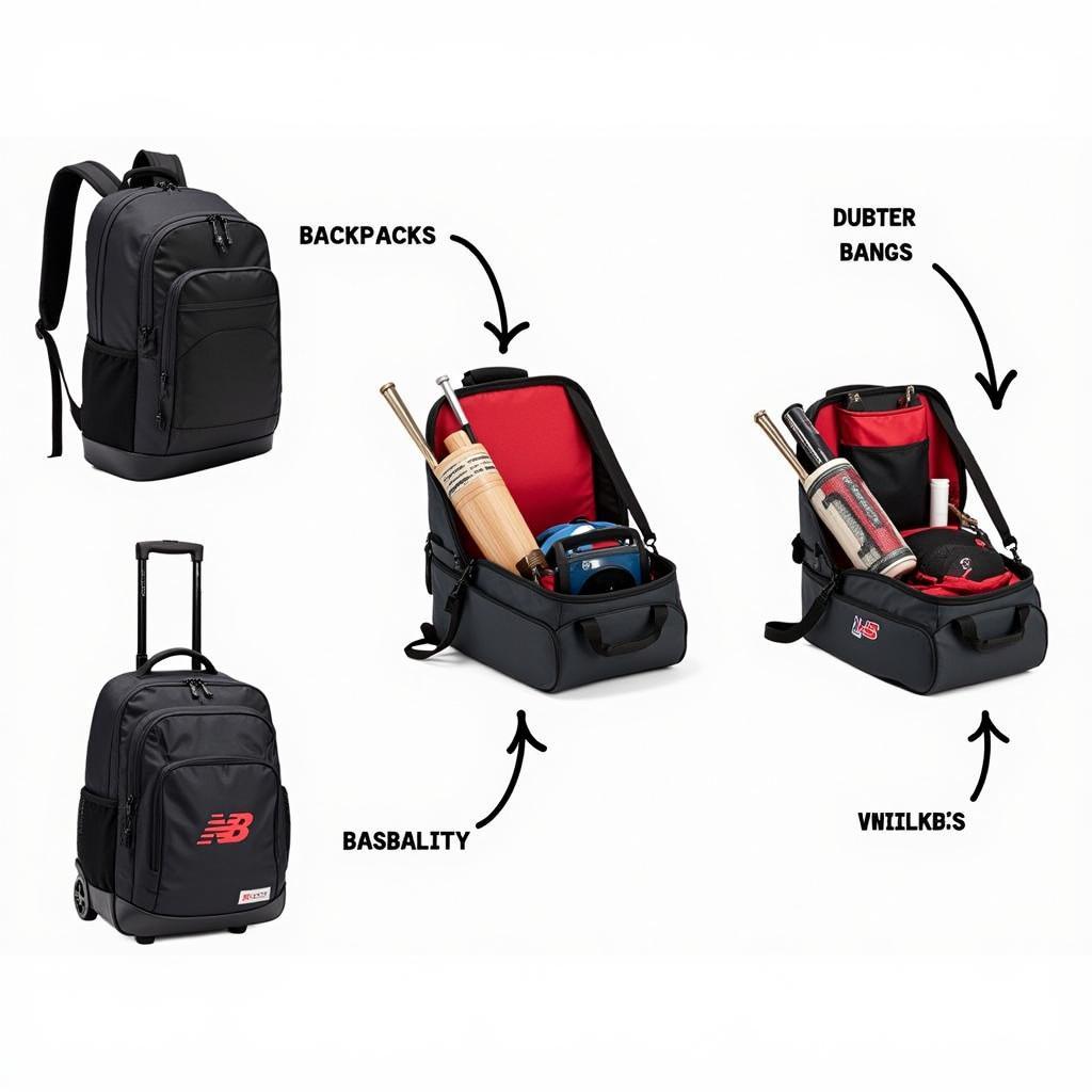 Different Types of New Balance Baseball Bags