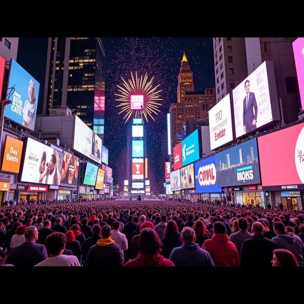 New Year's Eve in Times Square 2023