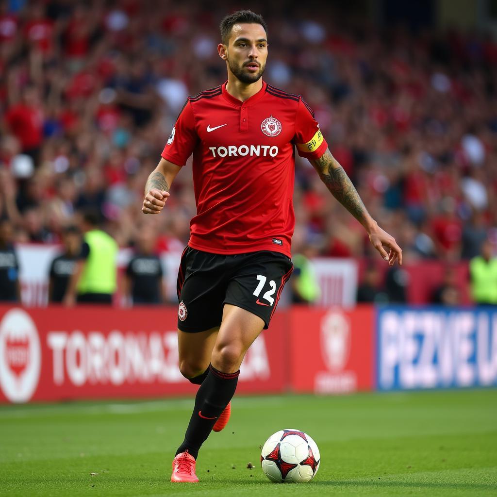 Nick DiBenedetto in Action for Toronto FC