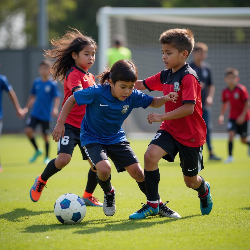 Nido Americas youth football match