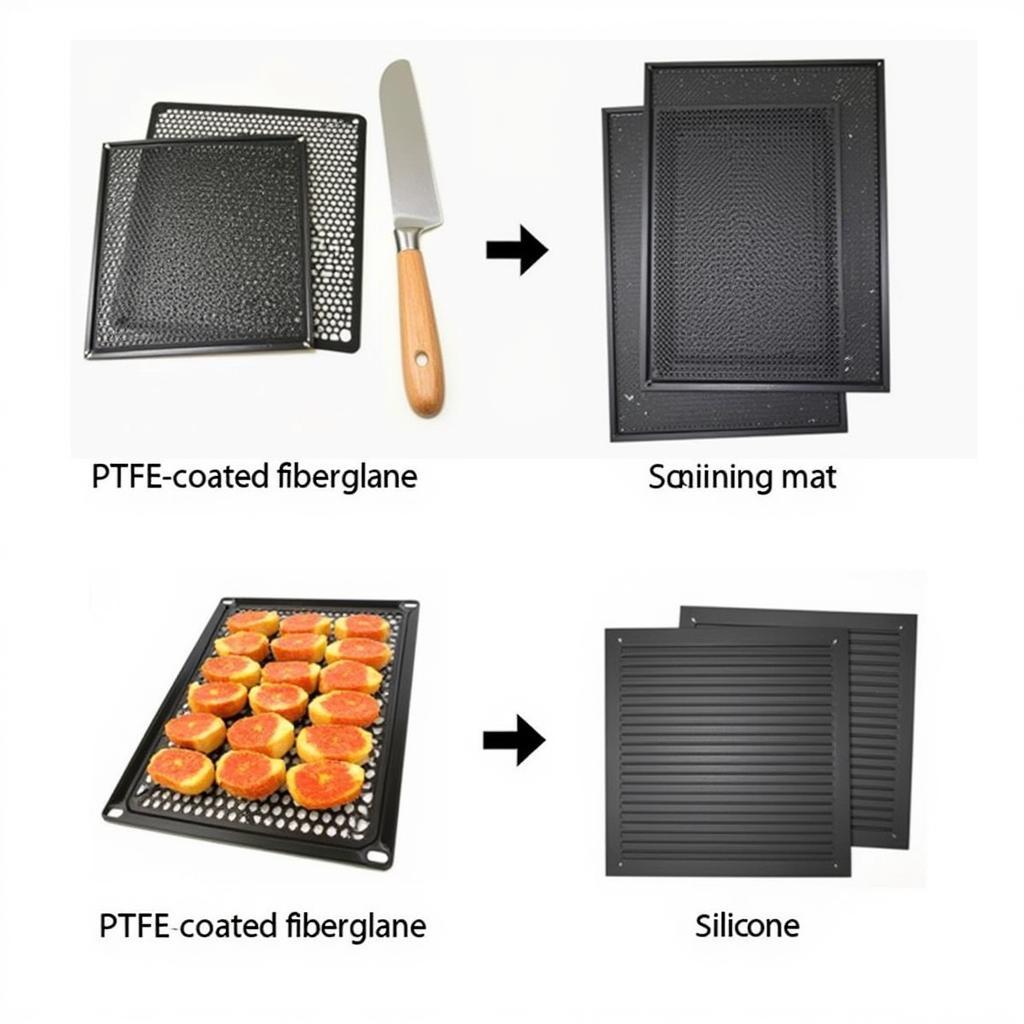 Variety of Non-Stick BBQ Grill Mats