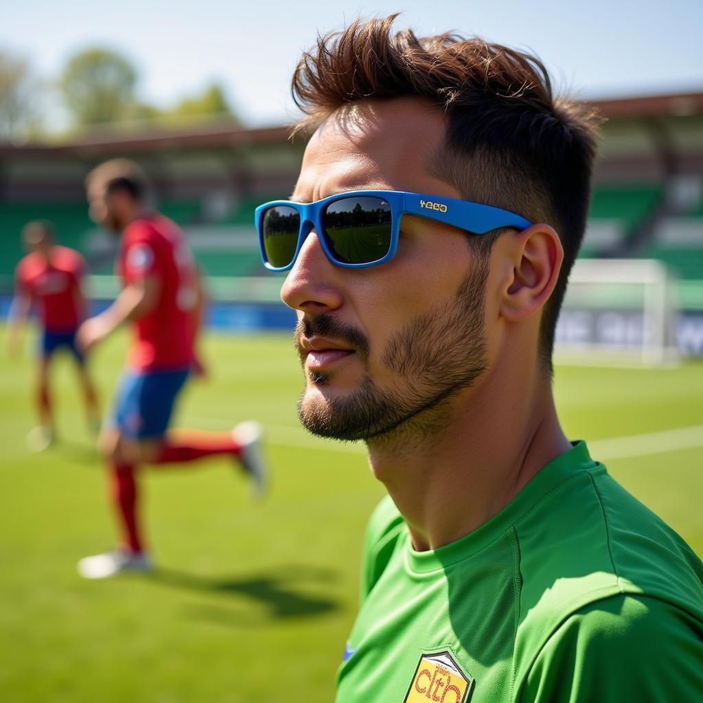 Nos Sunglasses Enhancing Vision on Football Field