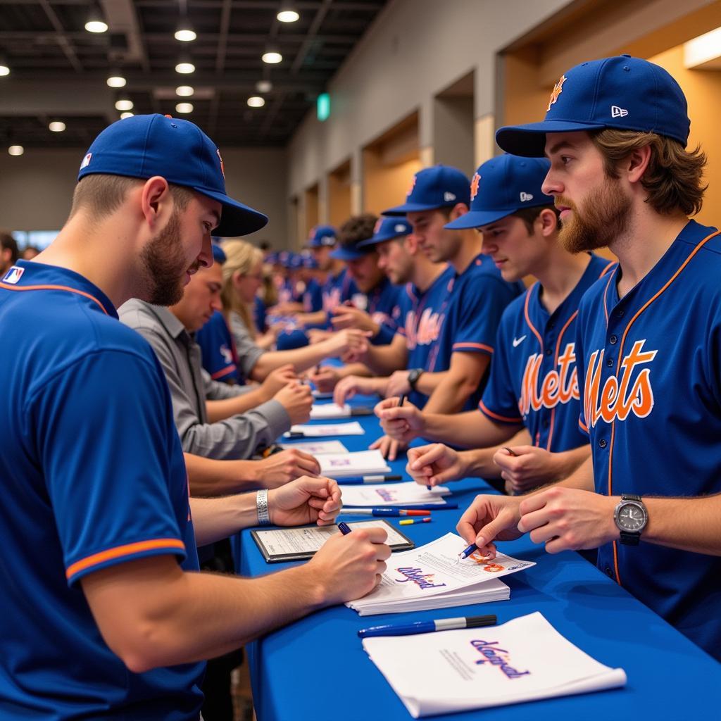 Mets Autograph Signing Event