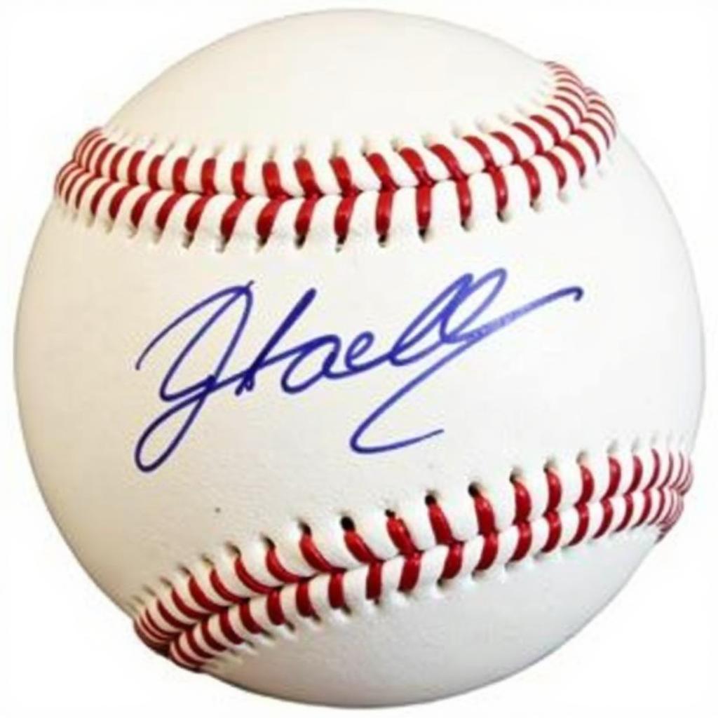 Autographed NY Mets Baseball