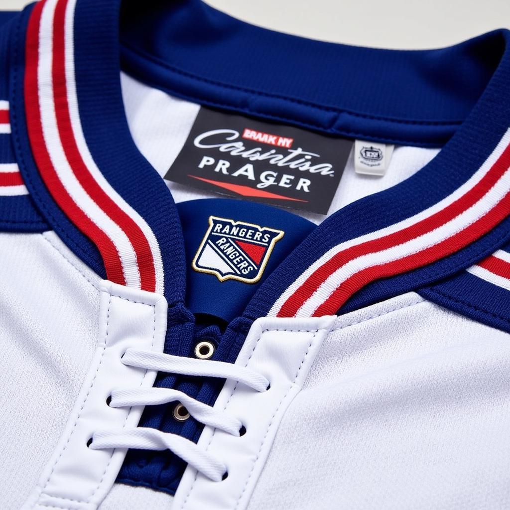 NY Rangers Winter Classic Jersey 2012 Detail View