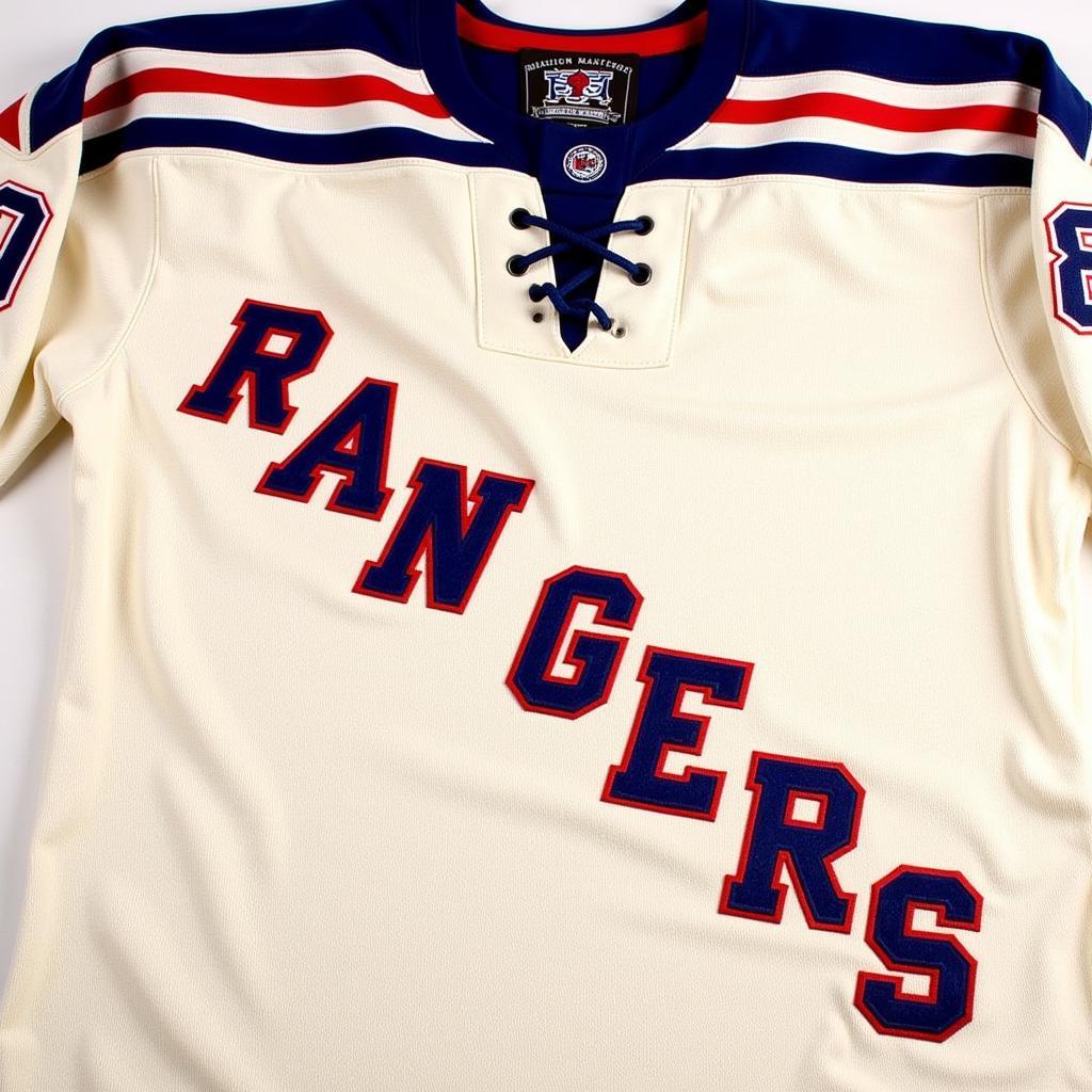 NY Rangers Winter Classic Jersey 2012 Front View