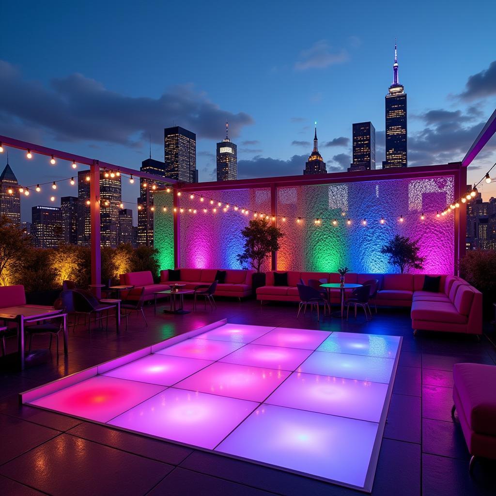 Stunning Rooftop Venue for a Bat Mitzvah in NYC with City Views