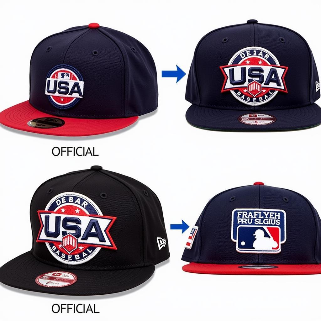 Official vs. Unofficial Team USA WBC Hats