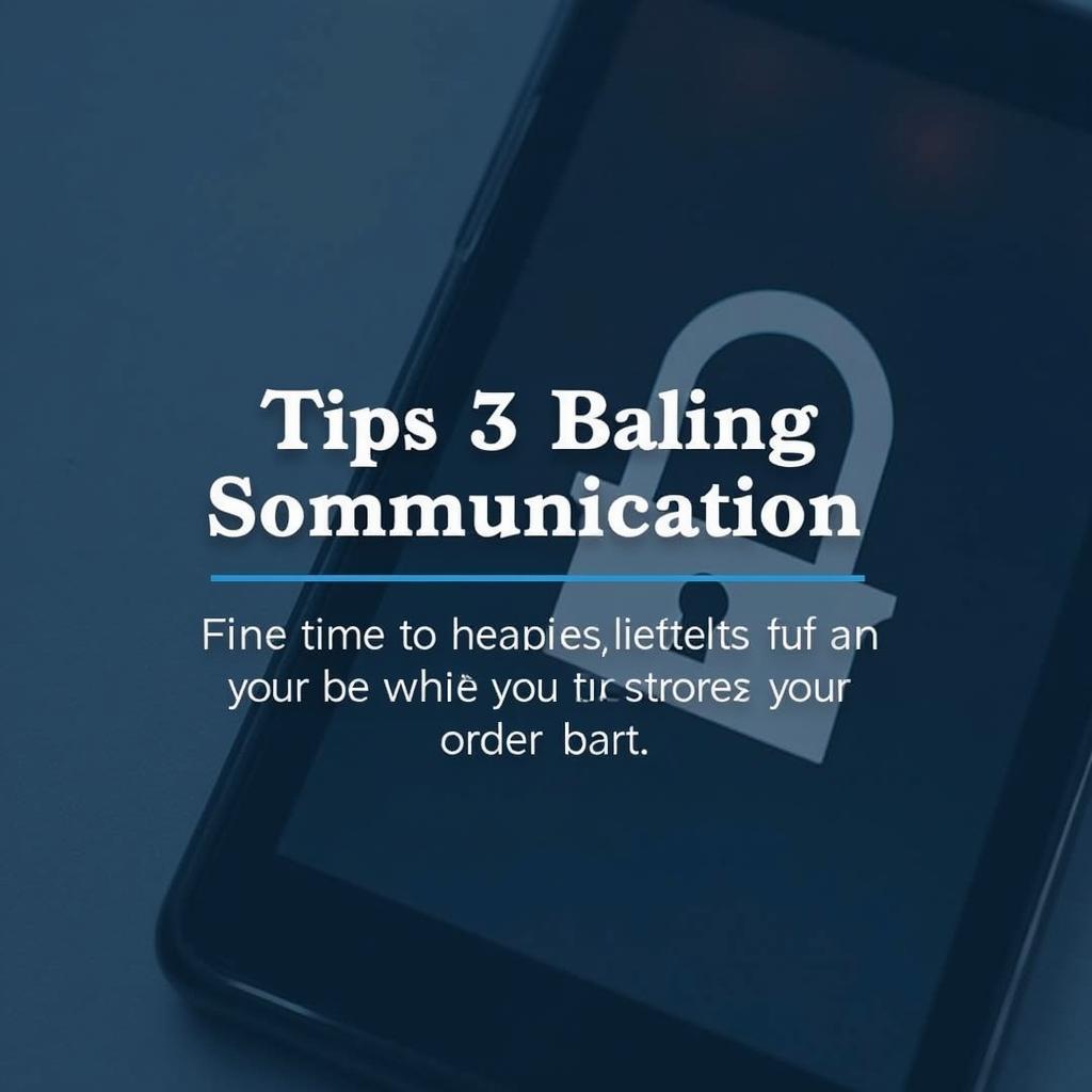 Online Communication Safety Tips