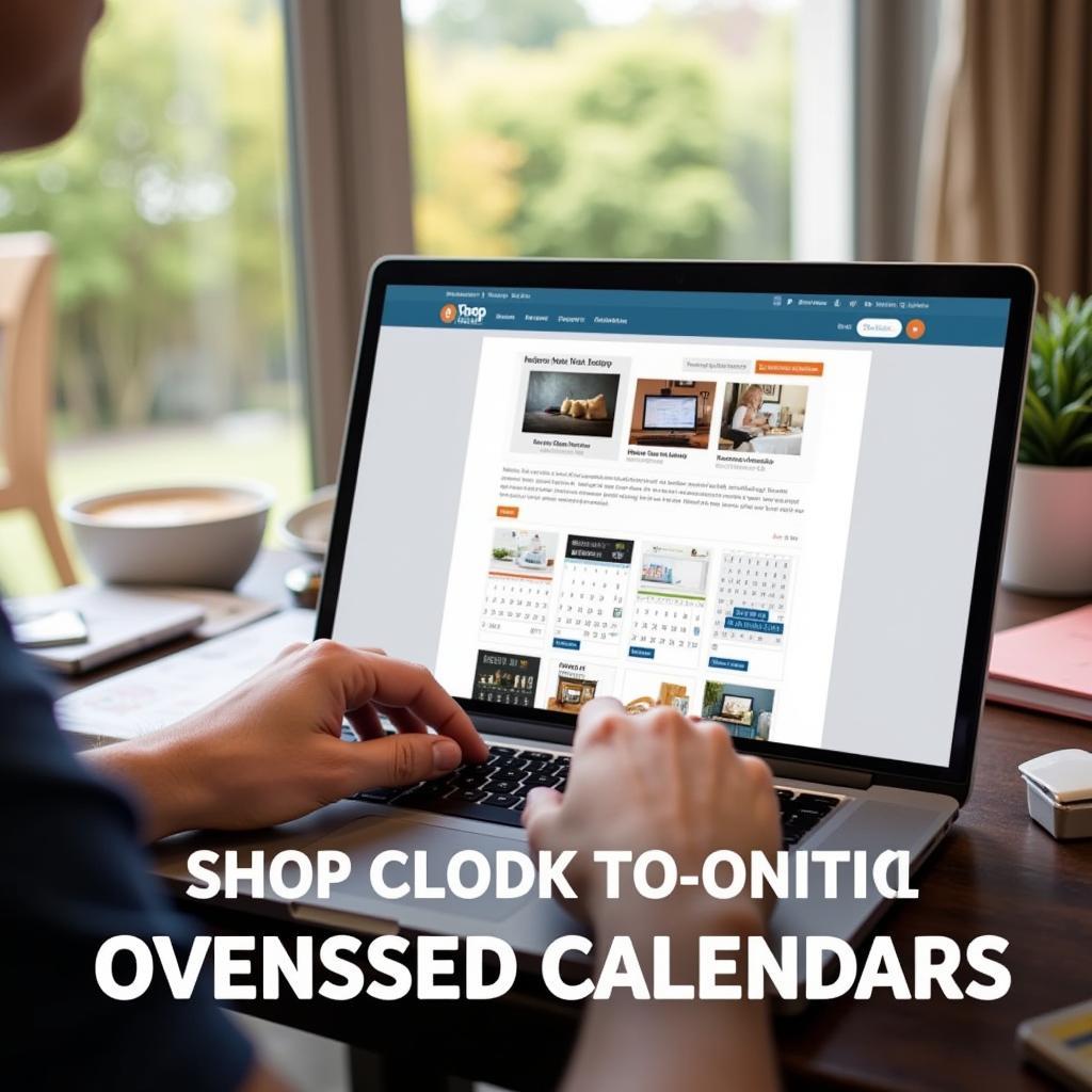 Online Shopping for Oversized Calendars