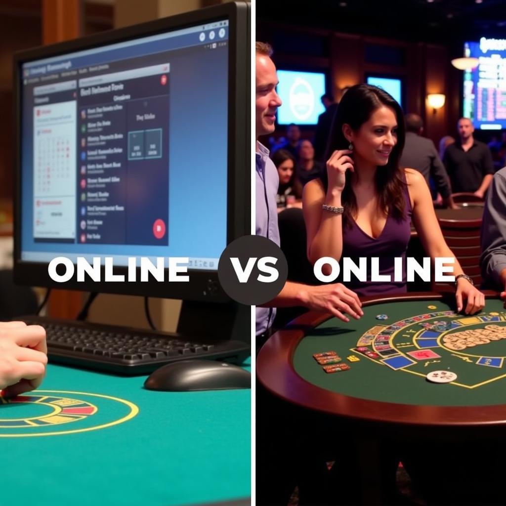 Online vs. Live Blackjack Tournaments