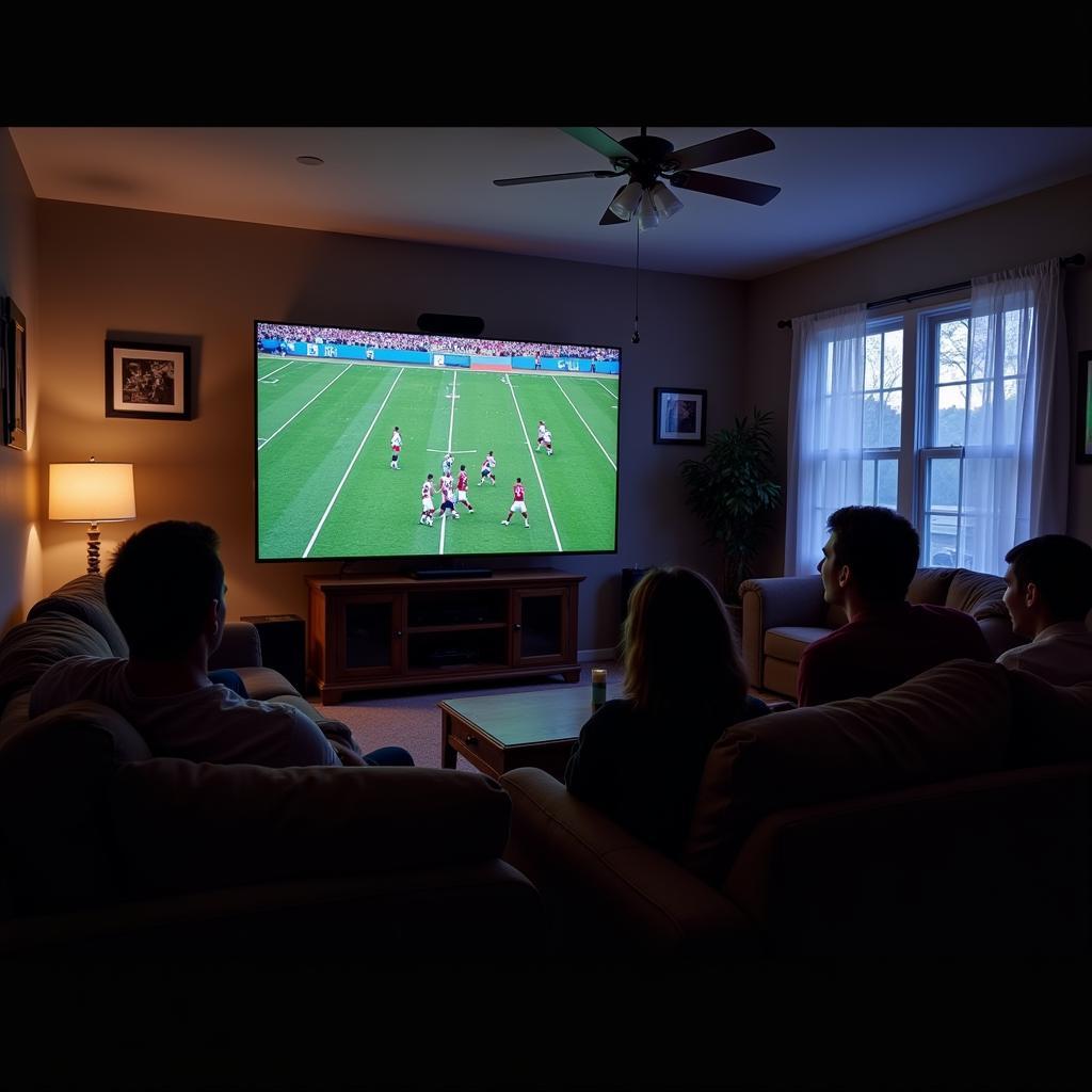 Optimizing Football Viewing Setup at Home