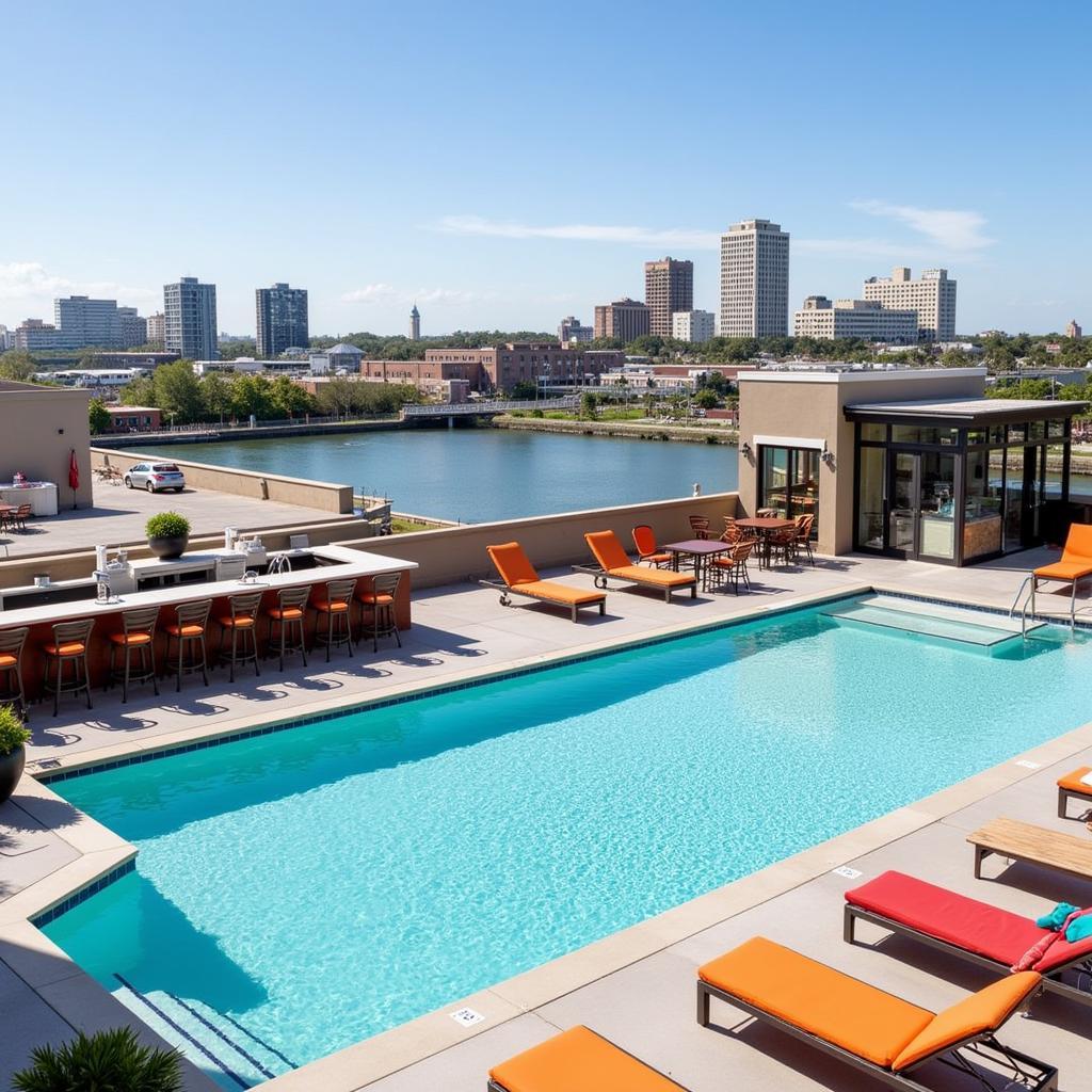 Ora Hotel Tampa Rooftop Pool and Bar