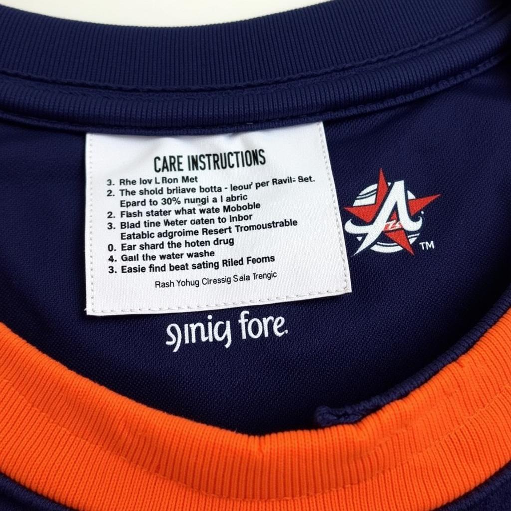 Proper Care for Your Orbit Astros Shirt