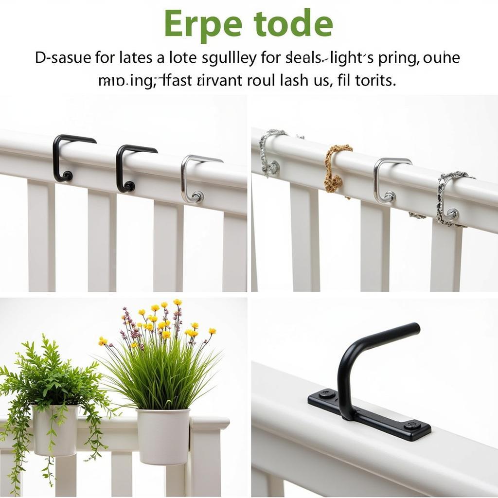 Over-the-Rail Hooks for Deck Railings