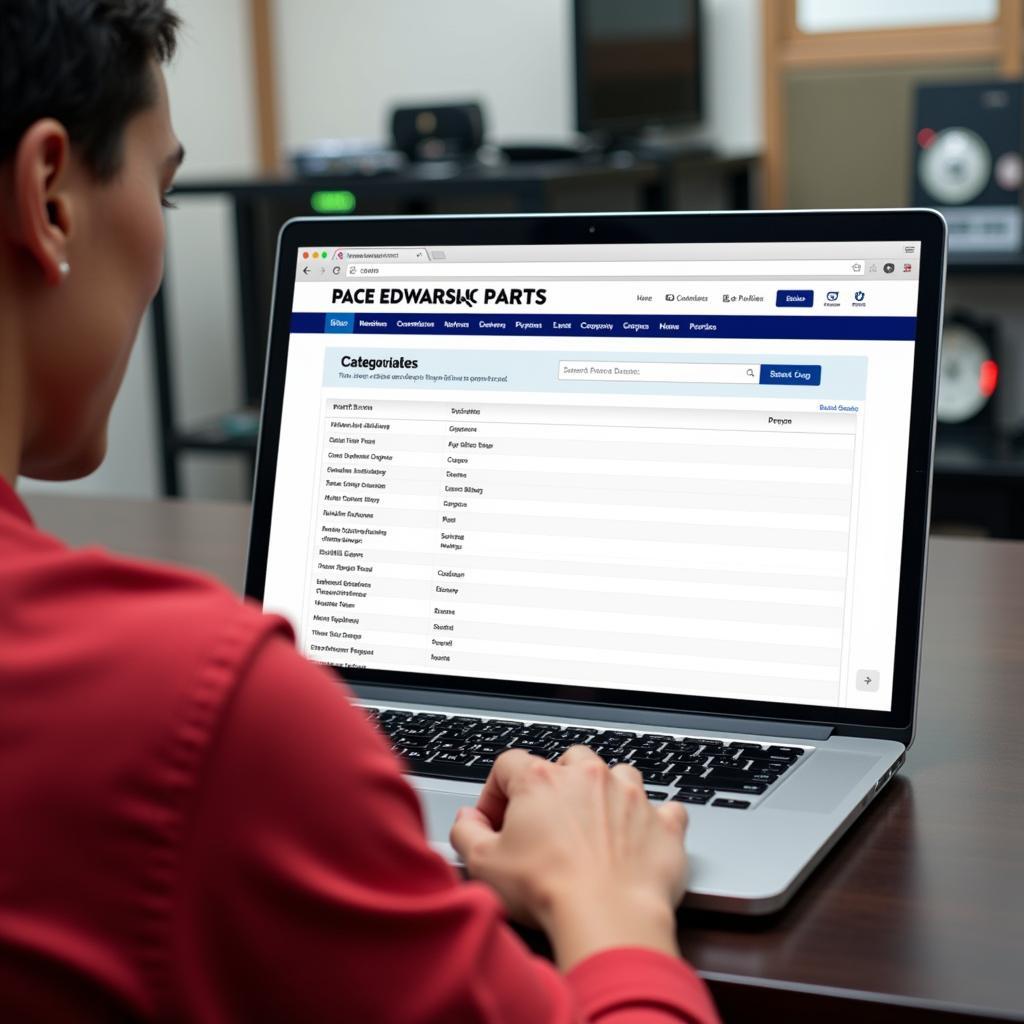 Accessing the Pace Edwards Parts Catalog Online